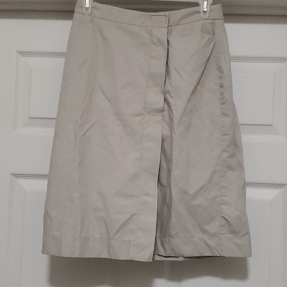 Jacob juniors 5/6 creme wrap front Skirt